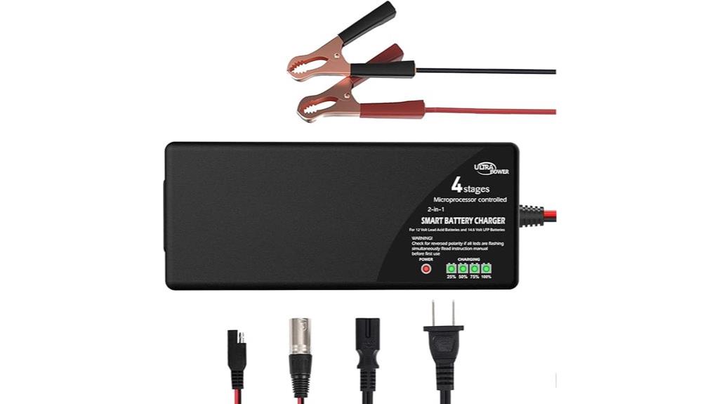 upgraded 10 amp battery charger