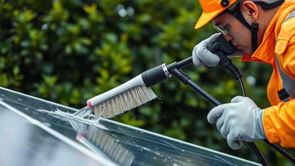 clean panels maximize energy efficiency