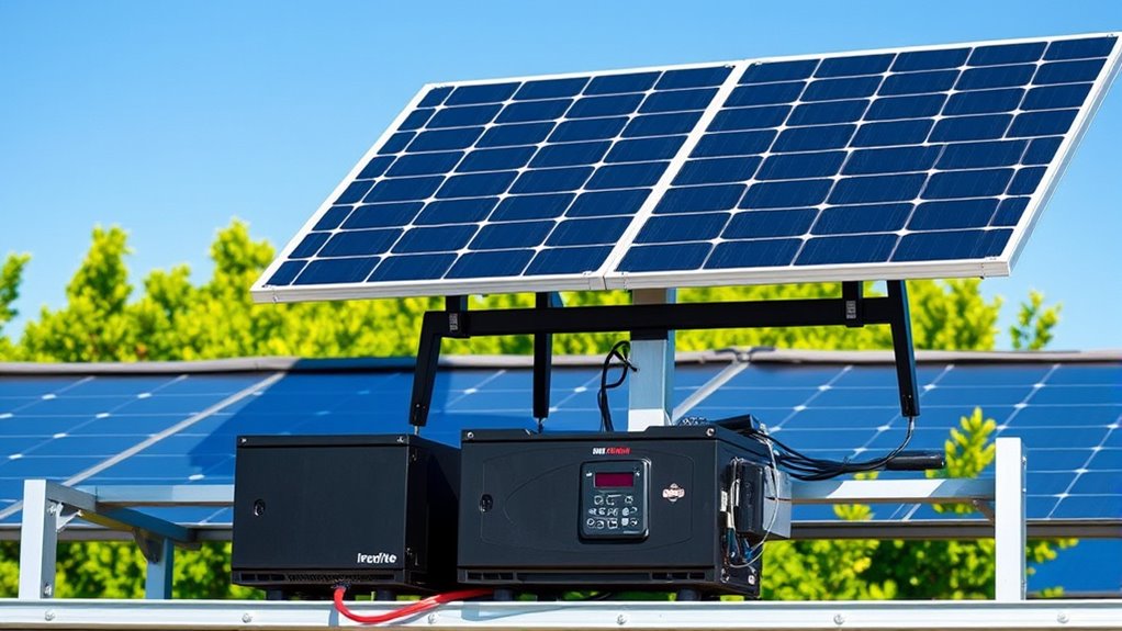 home solar microgrid setup