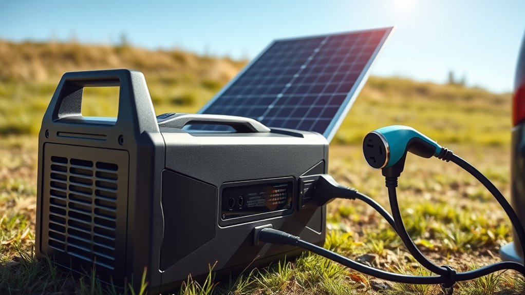 multiple charging options available