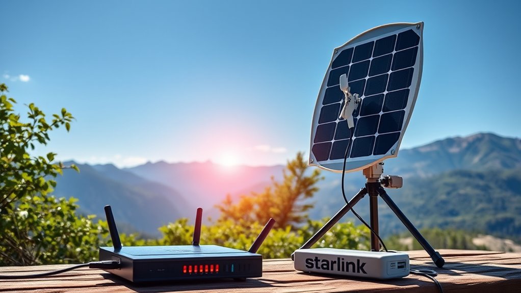 off grid satellite internet