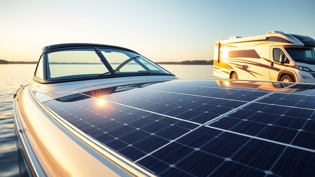 portable marine rv solar