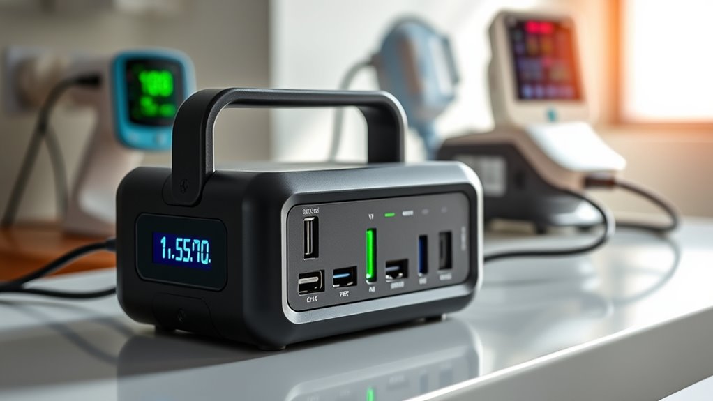 portable reliable medical power