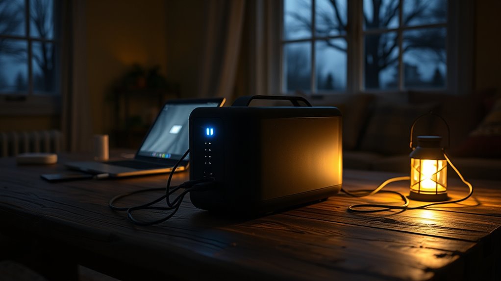 portable solar power backup