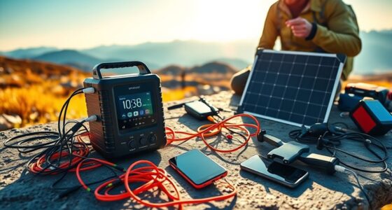 prioritize load with portable power