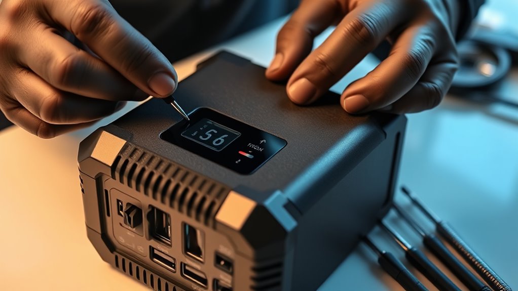 proper battery charging and storage