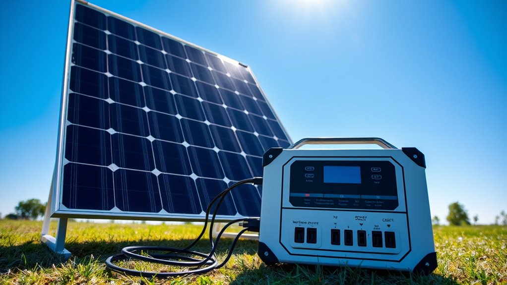 proper solar panel wiring