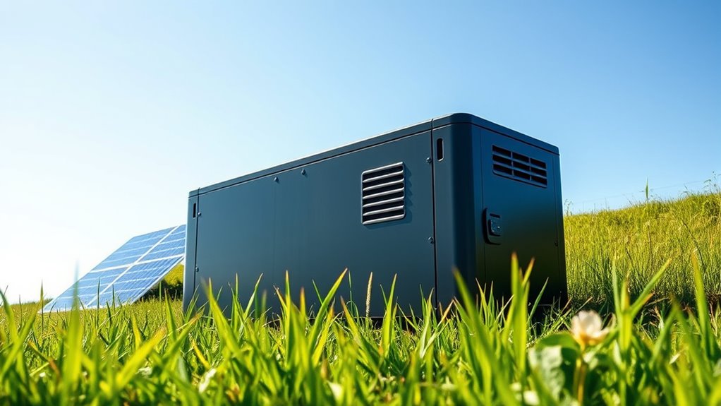 quiet solar power operation