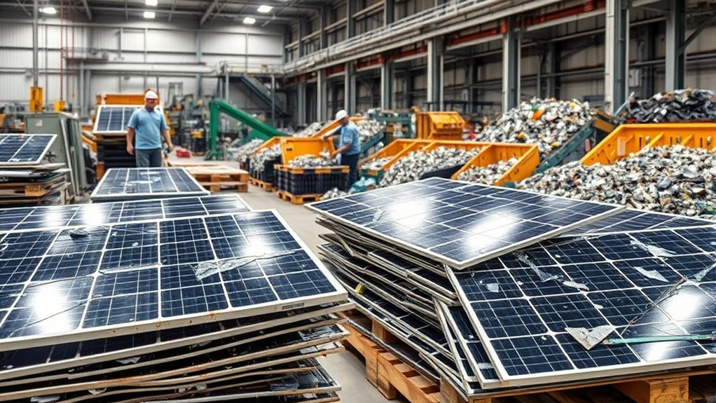 recycling old solar modules