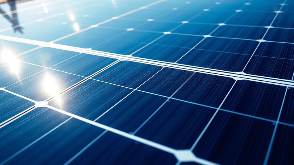 reduces sunlight reflection loss