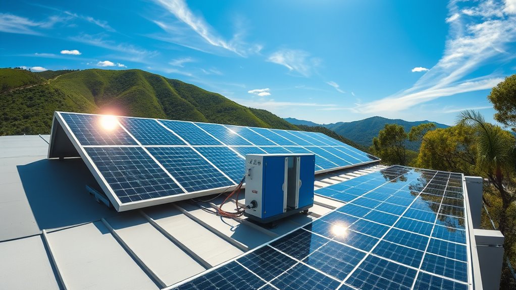 solar and battery energy