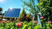 solar garden water pumps