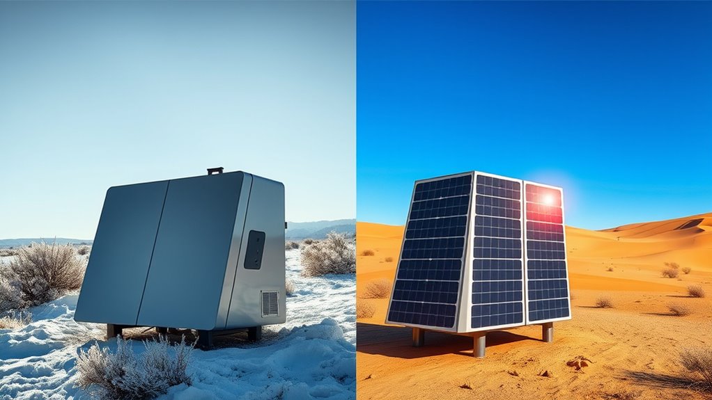 solar generator weather performance