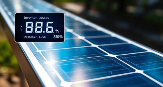 solar inverter discharge losses