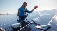 solar panel cleaning methods