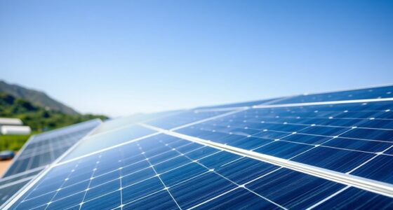 solar panels convert sunlight