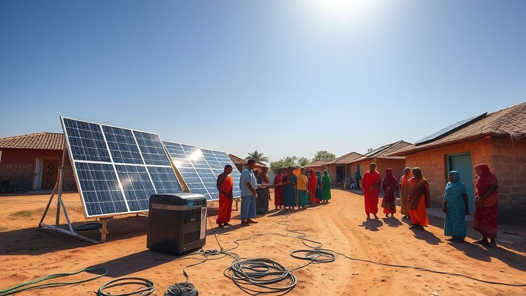 solar power empowers rural communities
