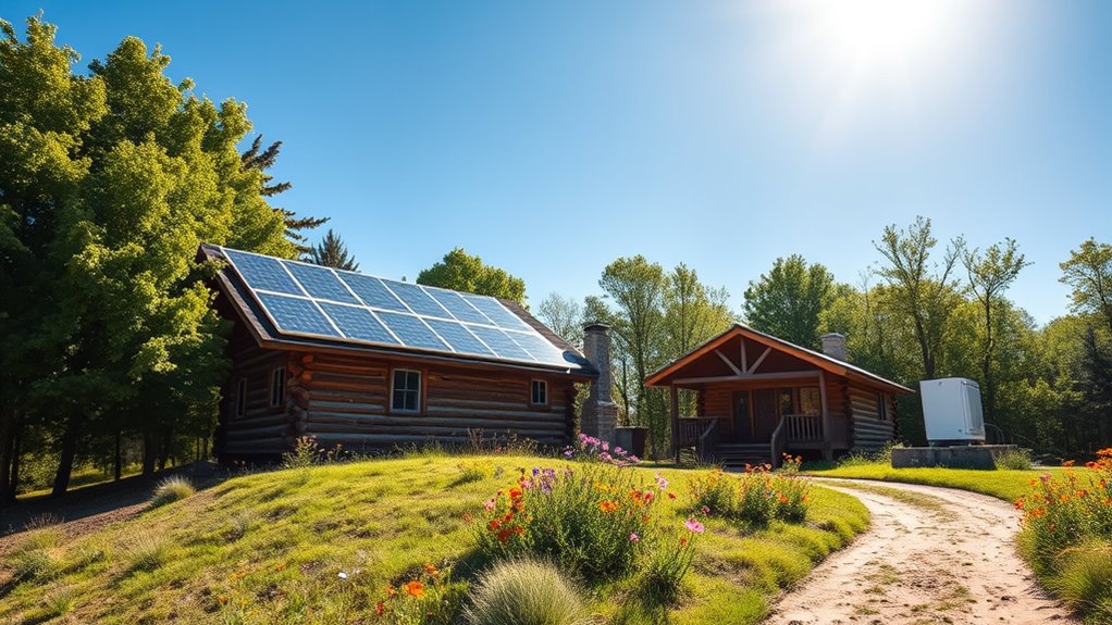 solar power for cabins