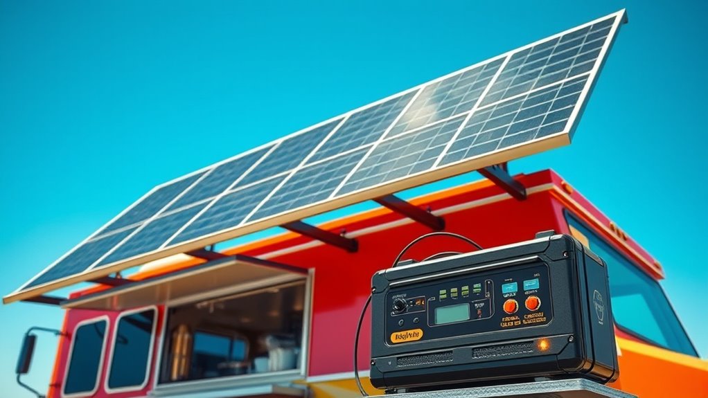 solar power for mobile businesses