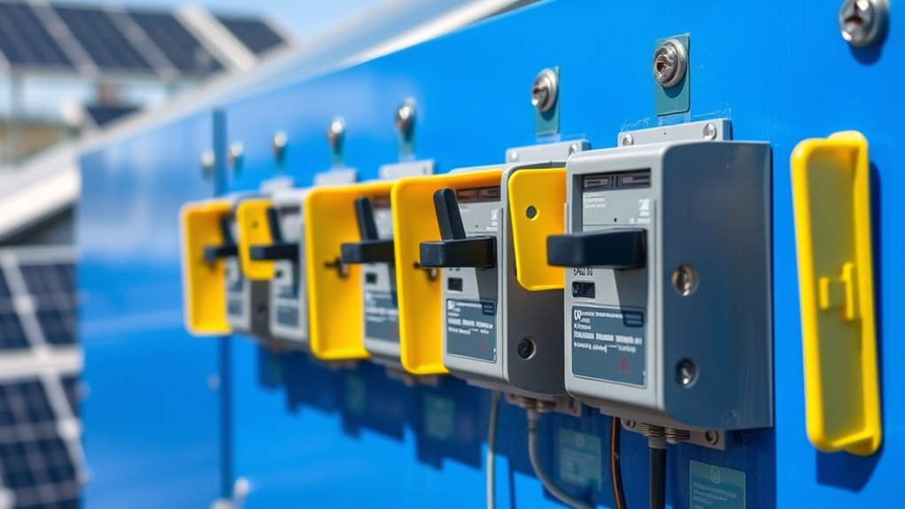 solar power safety switches