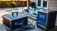 solar powered backup systems