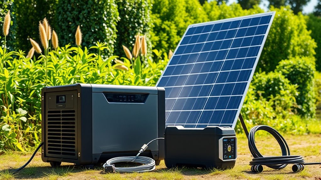 solar powered emergency backup