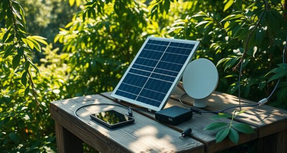 solar powered off grid connectivity