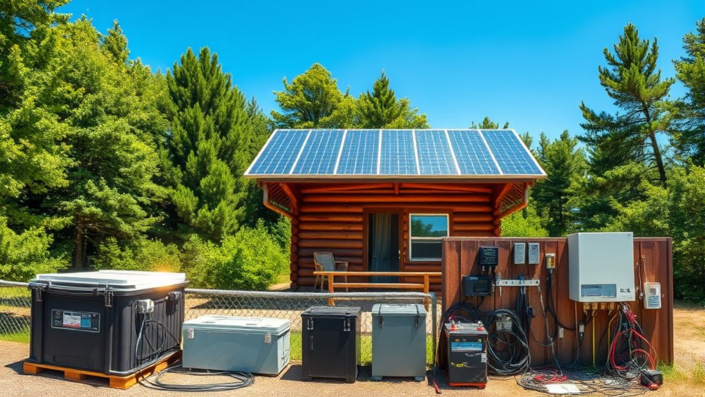 solar powered off grid living