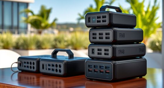 stacking portable power stations