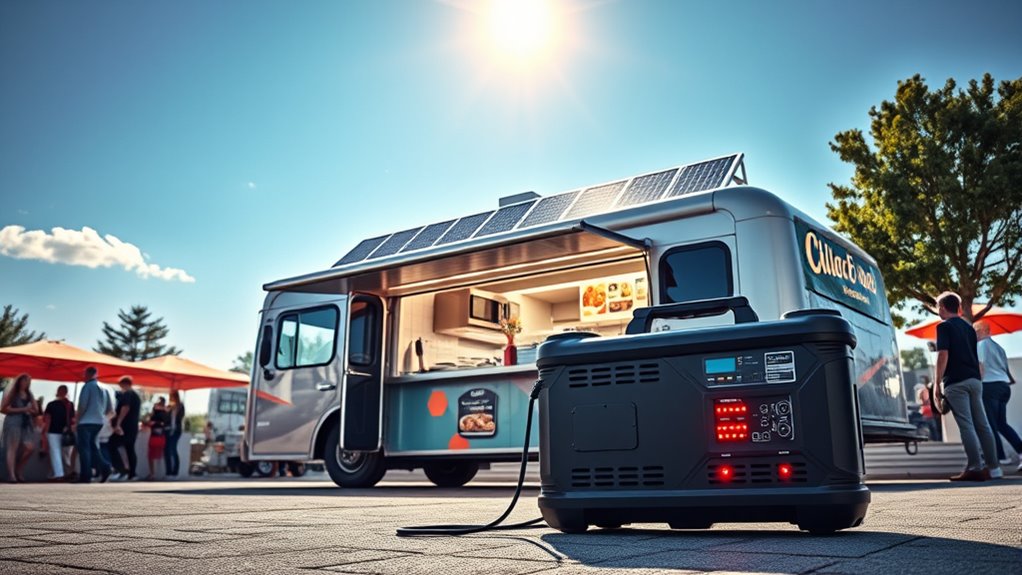 sustainable portable business power