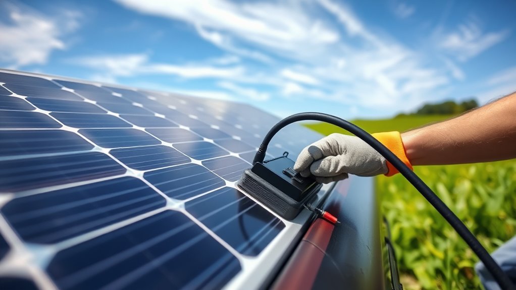 use solar generator safely