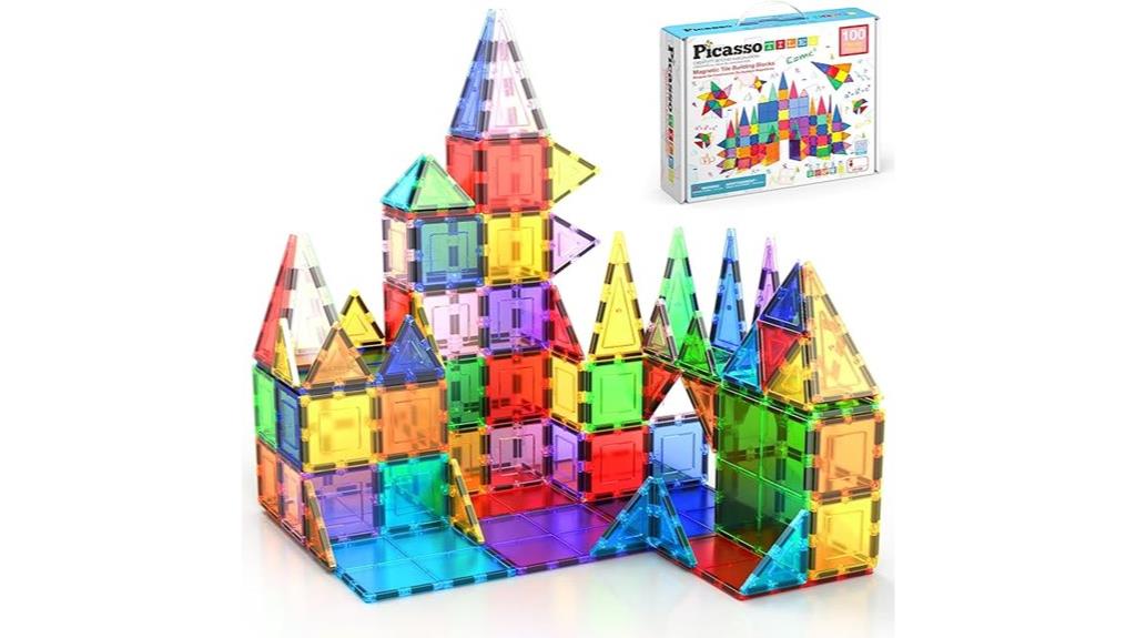 100 piece magnet building set