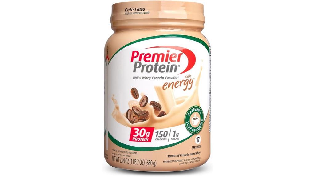 cafe latte protein powder