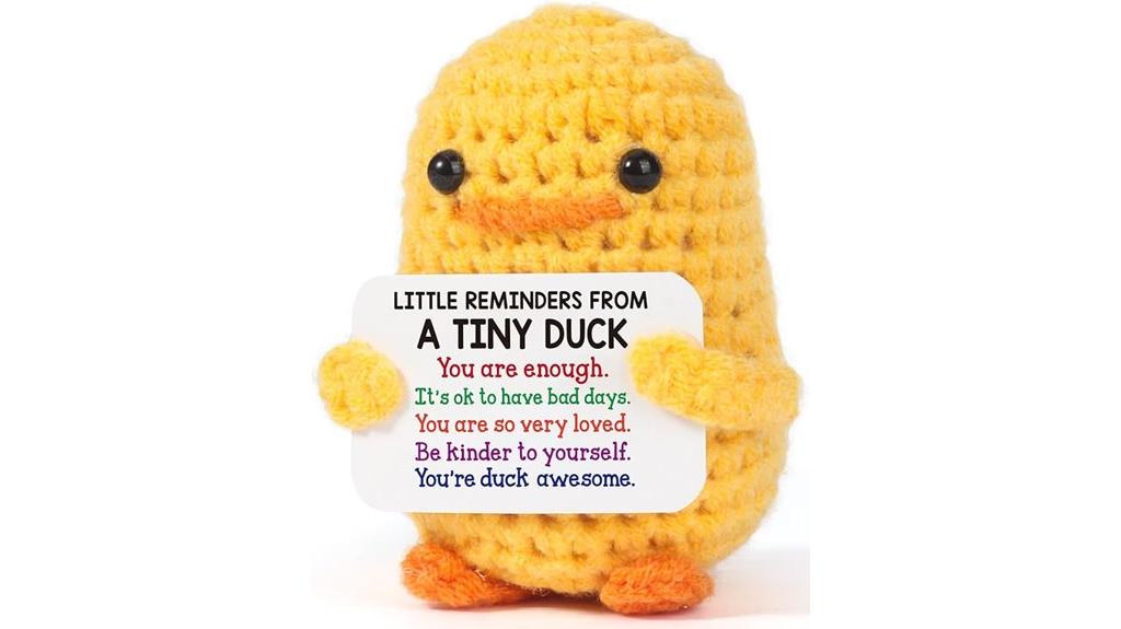 crochet duck for mental health