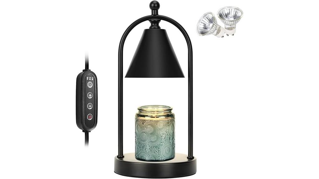 dimmable candle warmer lamp