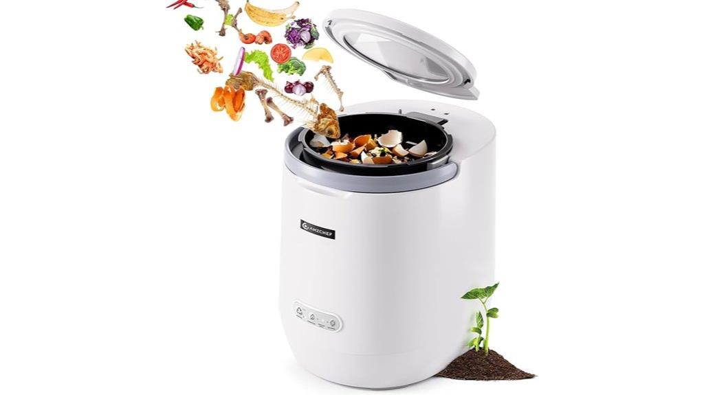 electric 4 liter compost bin