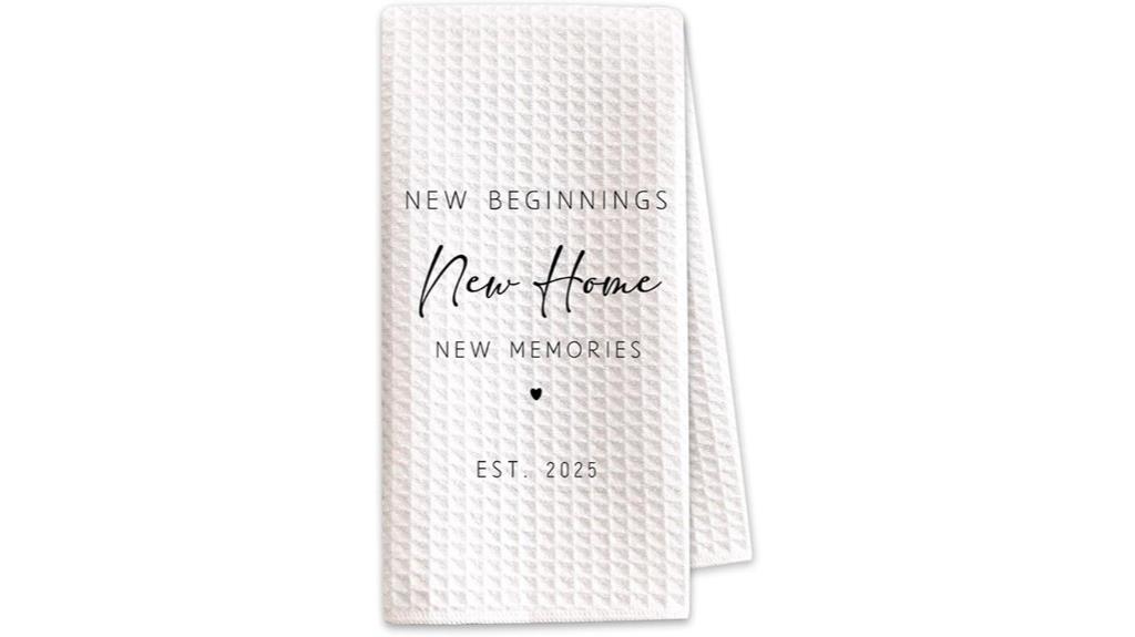 housewarming kitchen towel gift