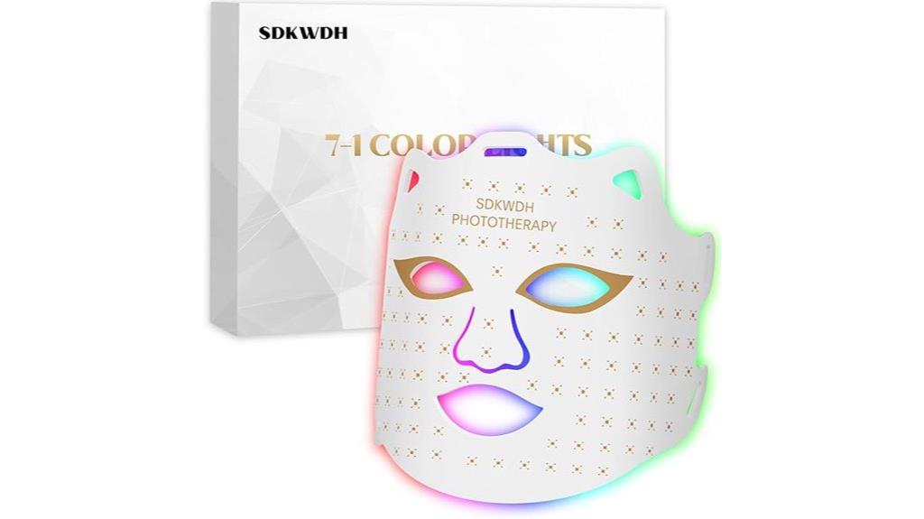 infrared and red face masks