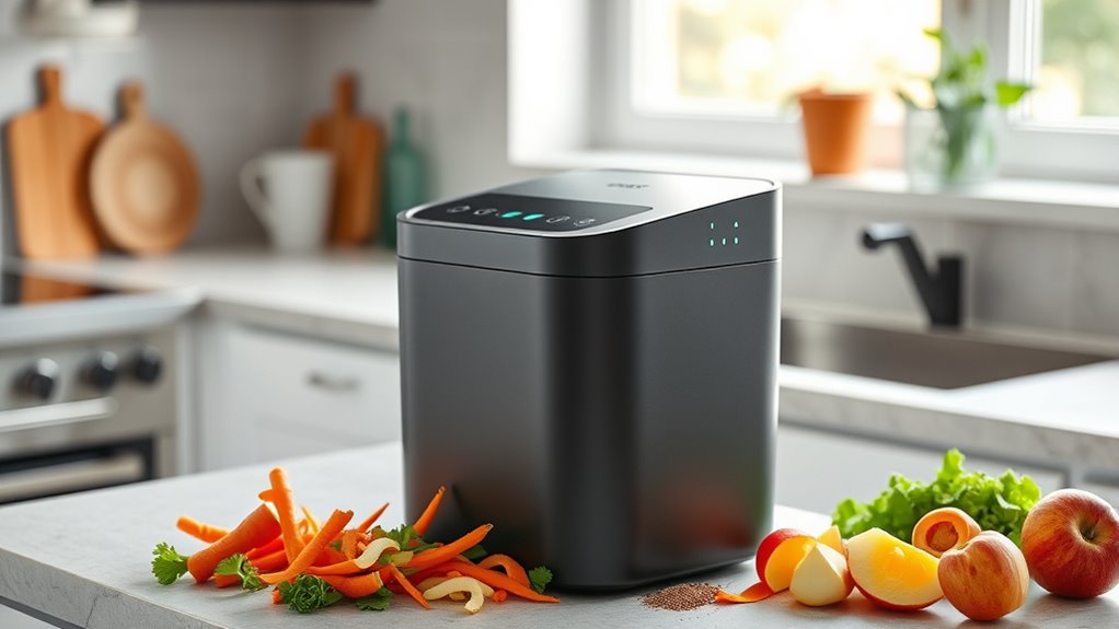 kitchen compost bin features