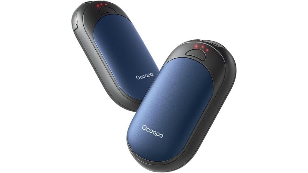 rechargeable dual hand warmers