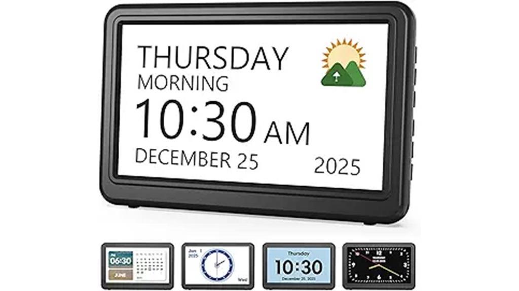 senior digital reminder clock