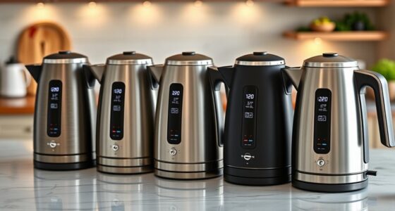 top electric kettles with temperature control