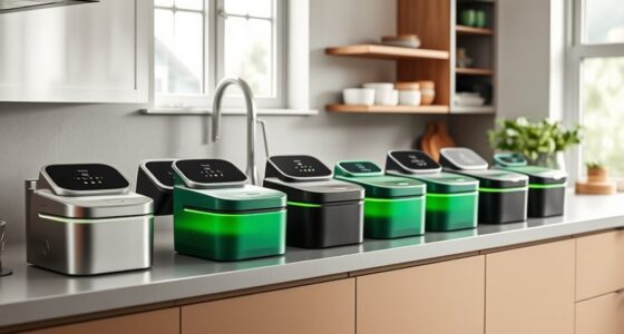 top electric kitchen compost bins