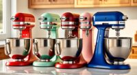 top kitchenaid mixer colors