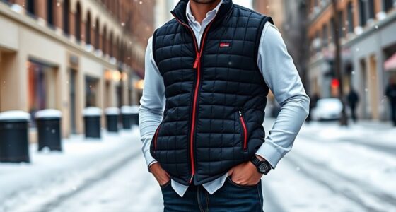 top men s heated vests