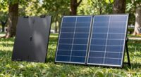 assessing portable solar panels