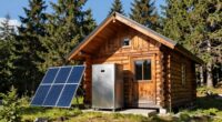 cabin backup solar power