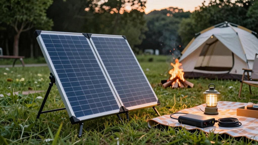 camping solar power planning