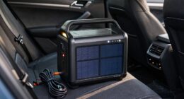 car safety with solar generator