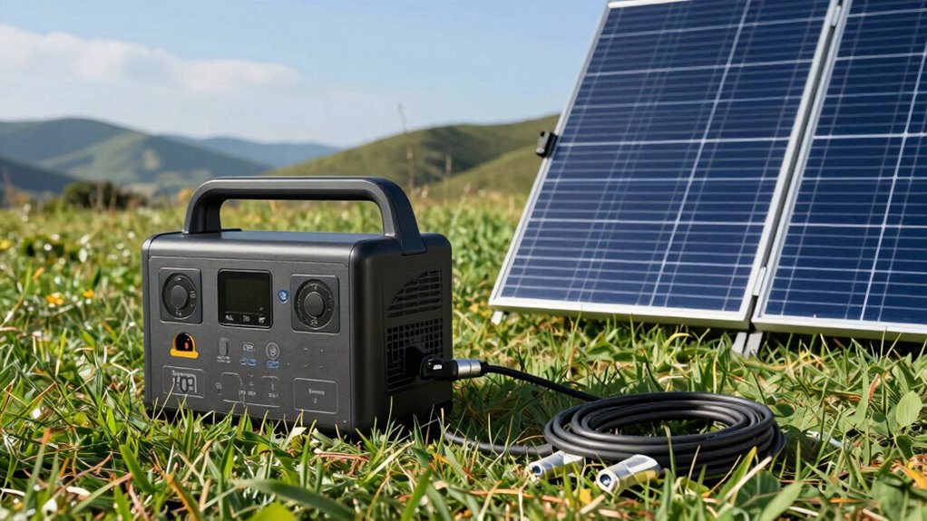 connect solar power portable